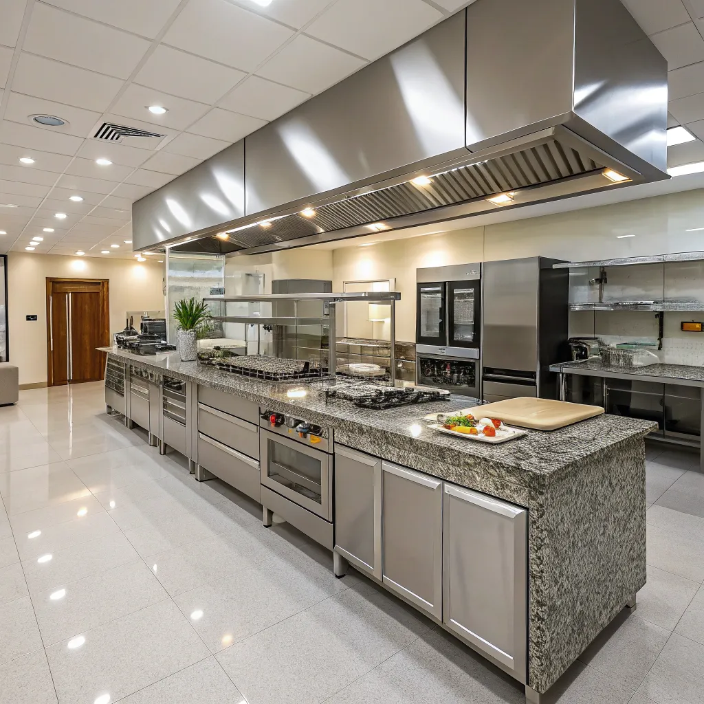 Modern kitchen facilities